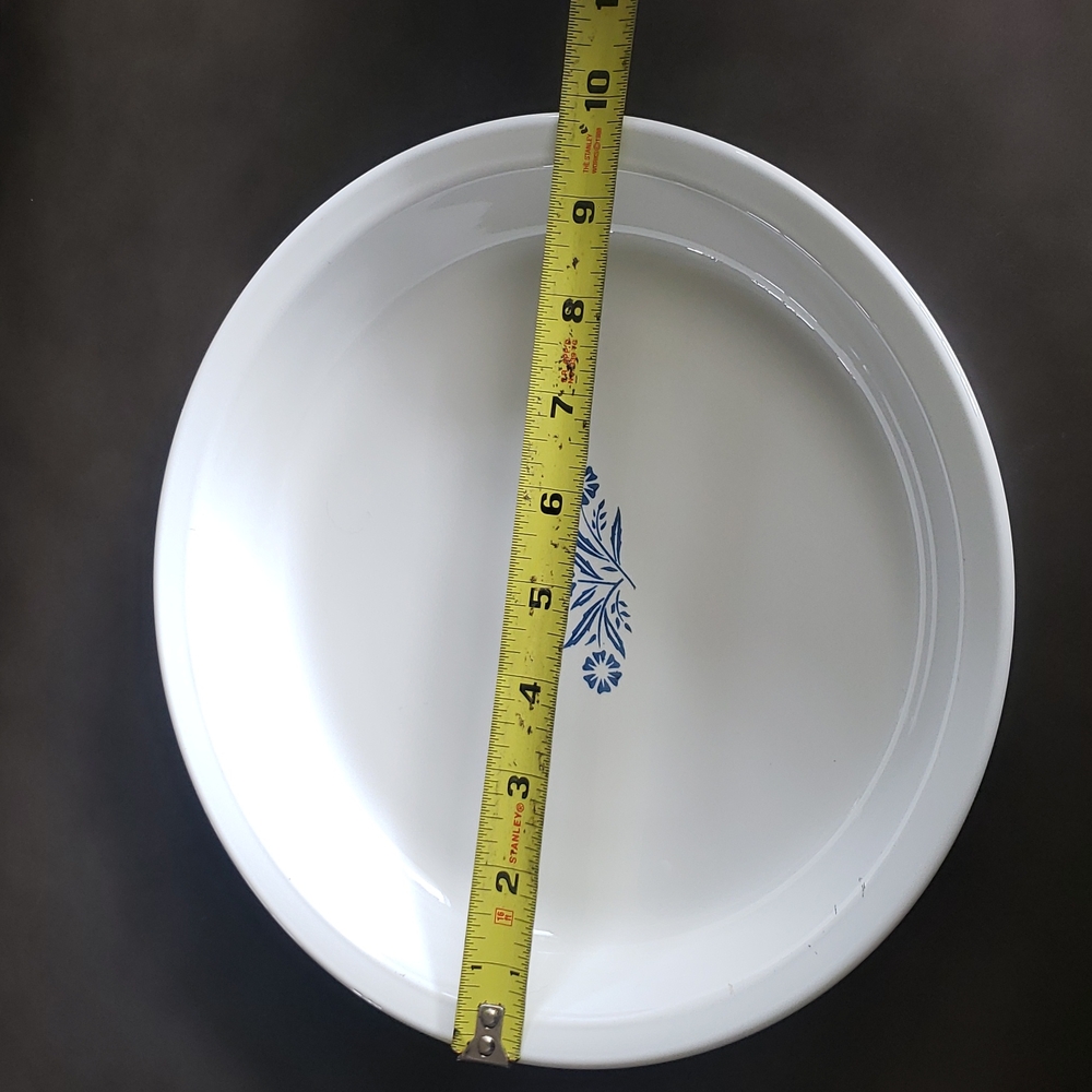 Corning Ware Blue Flower Pie Plate - Picture 4 of 11